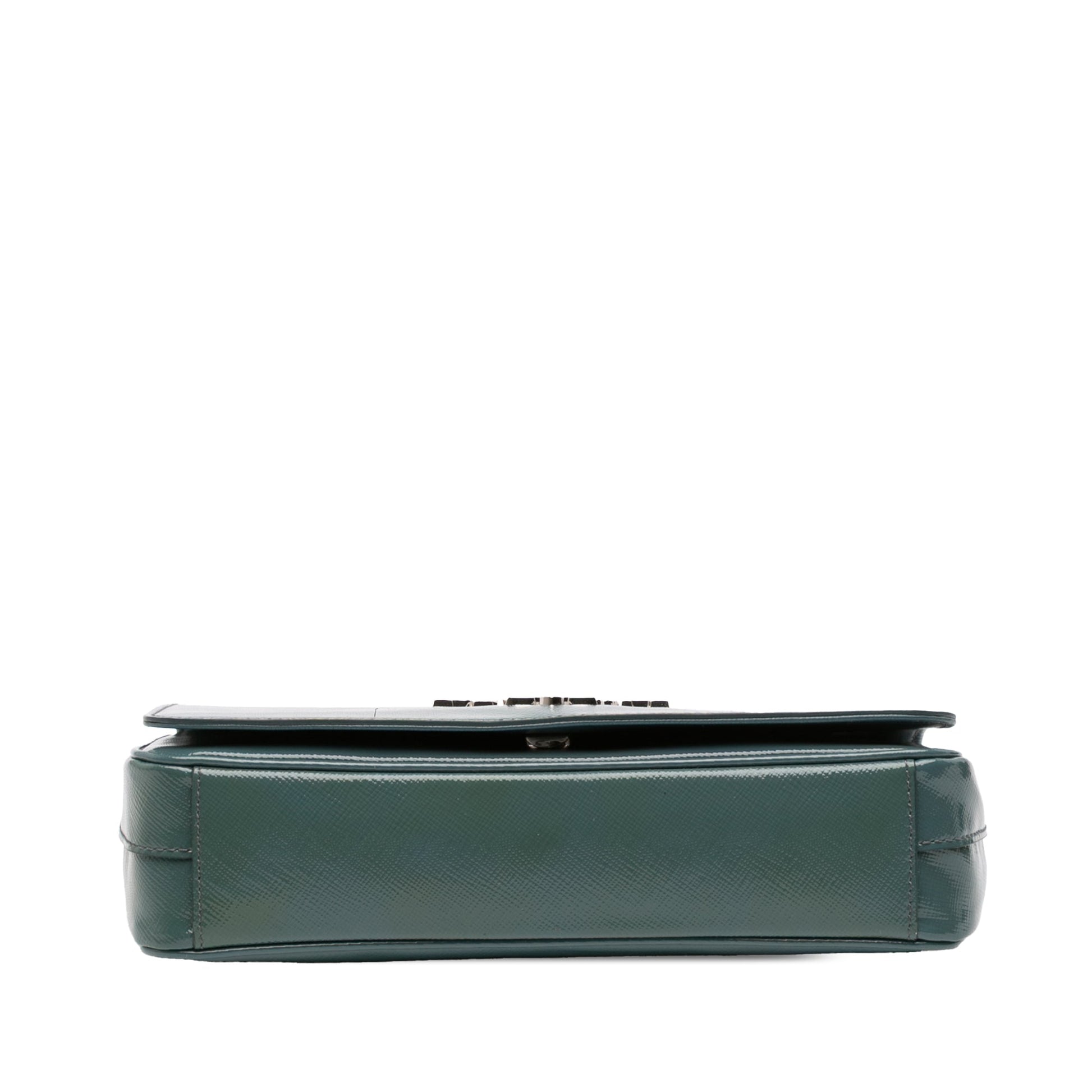 Prada Saffiano Vernice Pattina Flap