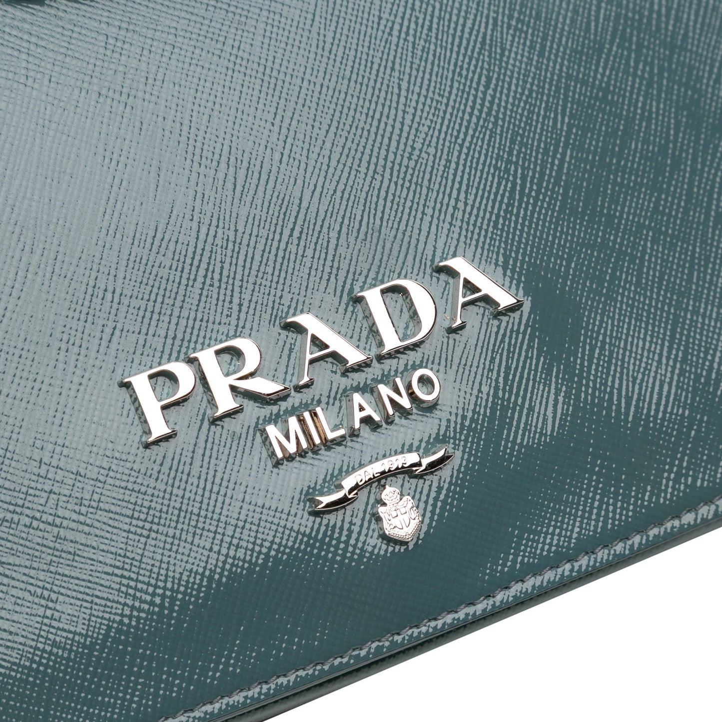 Prada Saffiano Vernice Pattina Flap