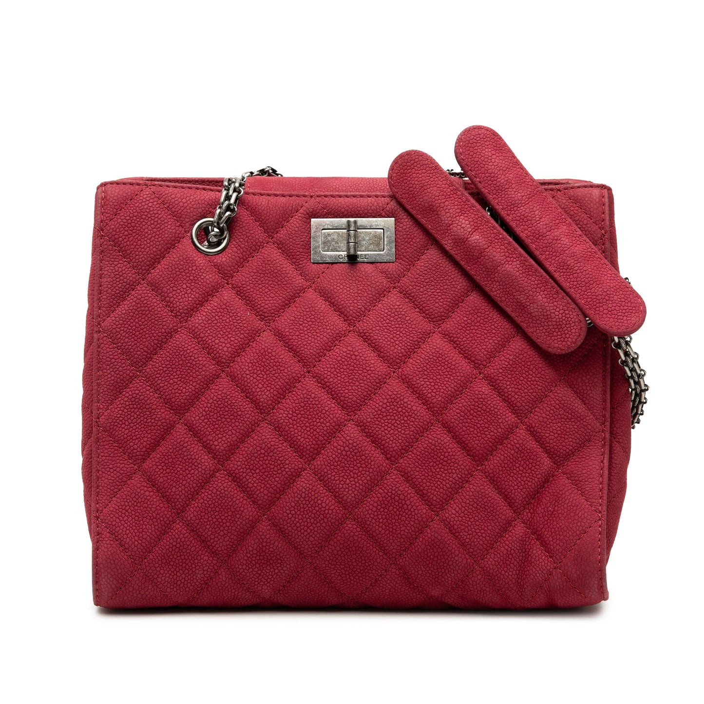 Quilted Caviar Reissue 2.55 Tote