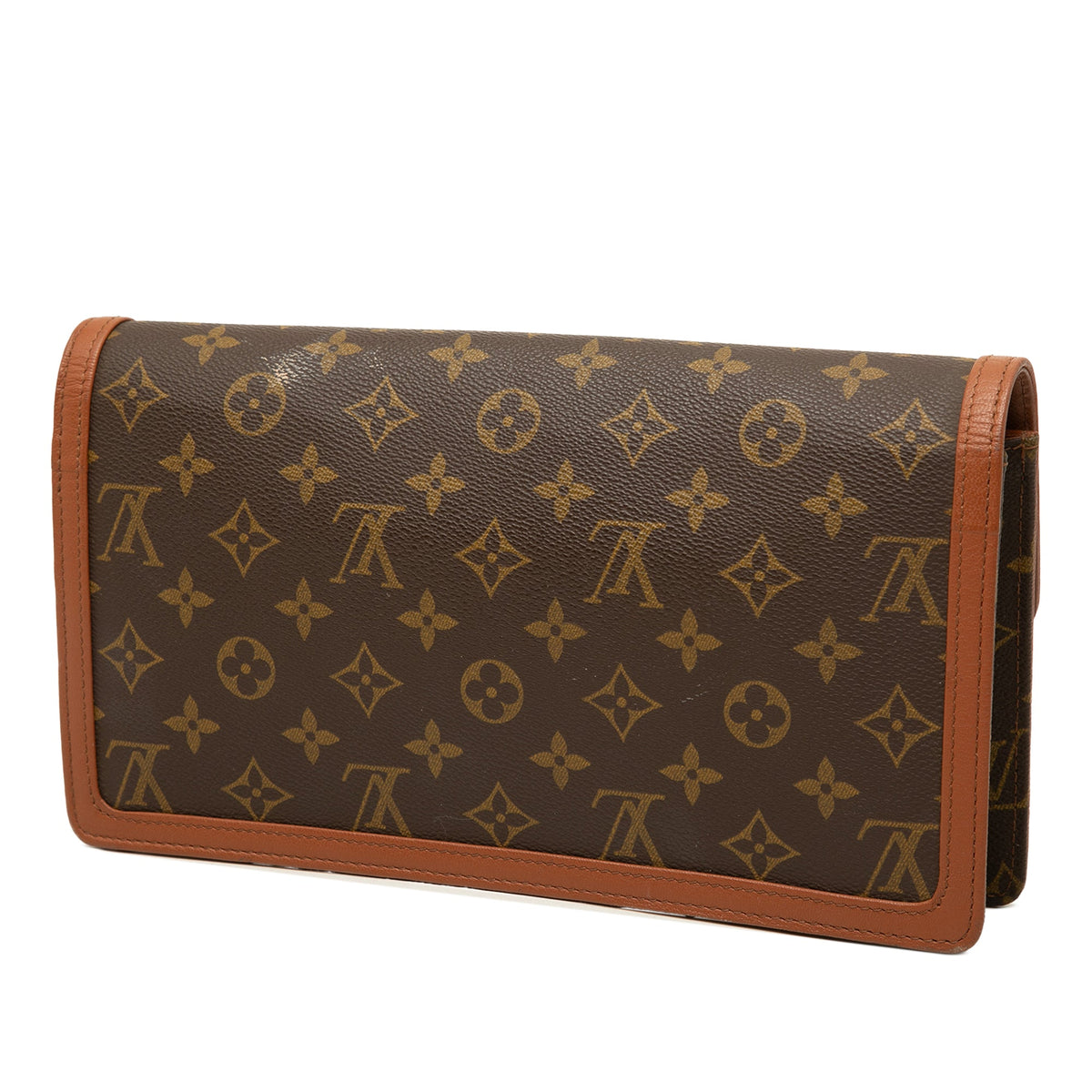 Louis Vuitton Monogram Pochette Dame GM — Brown