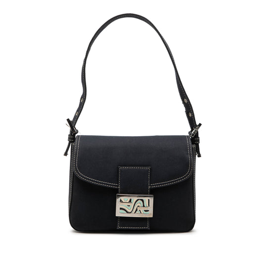 Fendi Canvas FF Marble Flap