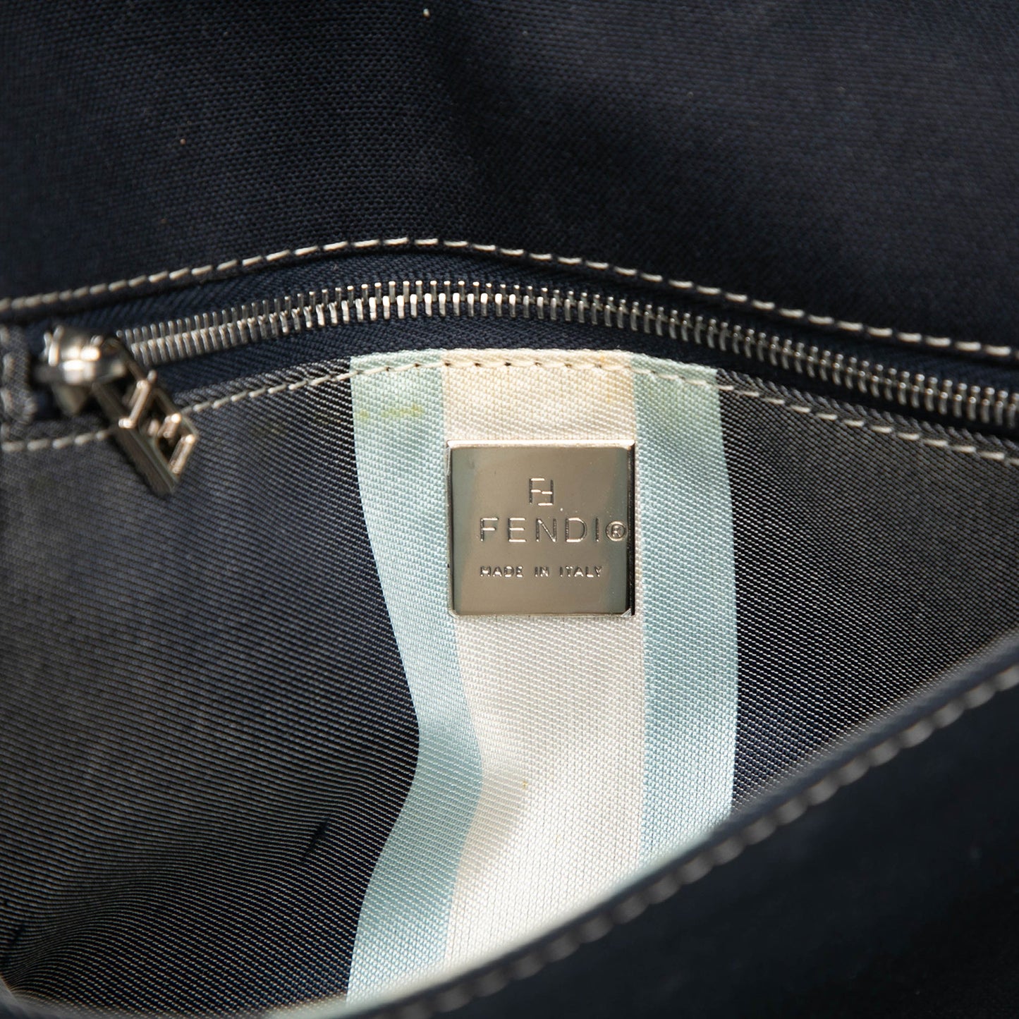 Fendi Canvas FF Marble Flap