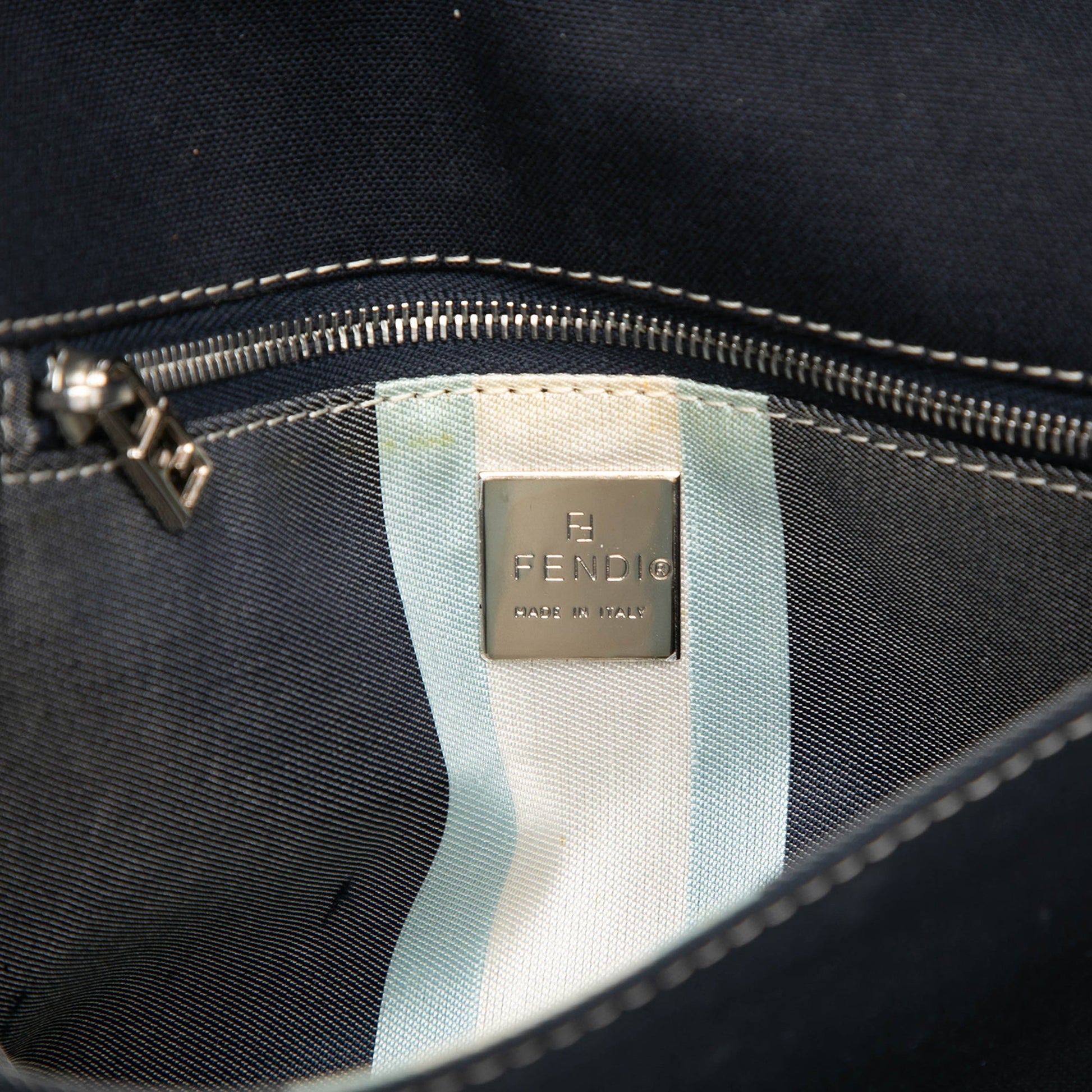 Fendi Canvas FF Marble Flap