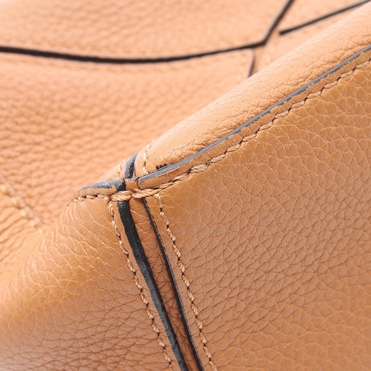 LOEWE Mini Calfskin Puzzle Edge Satchel