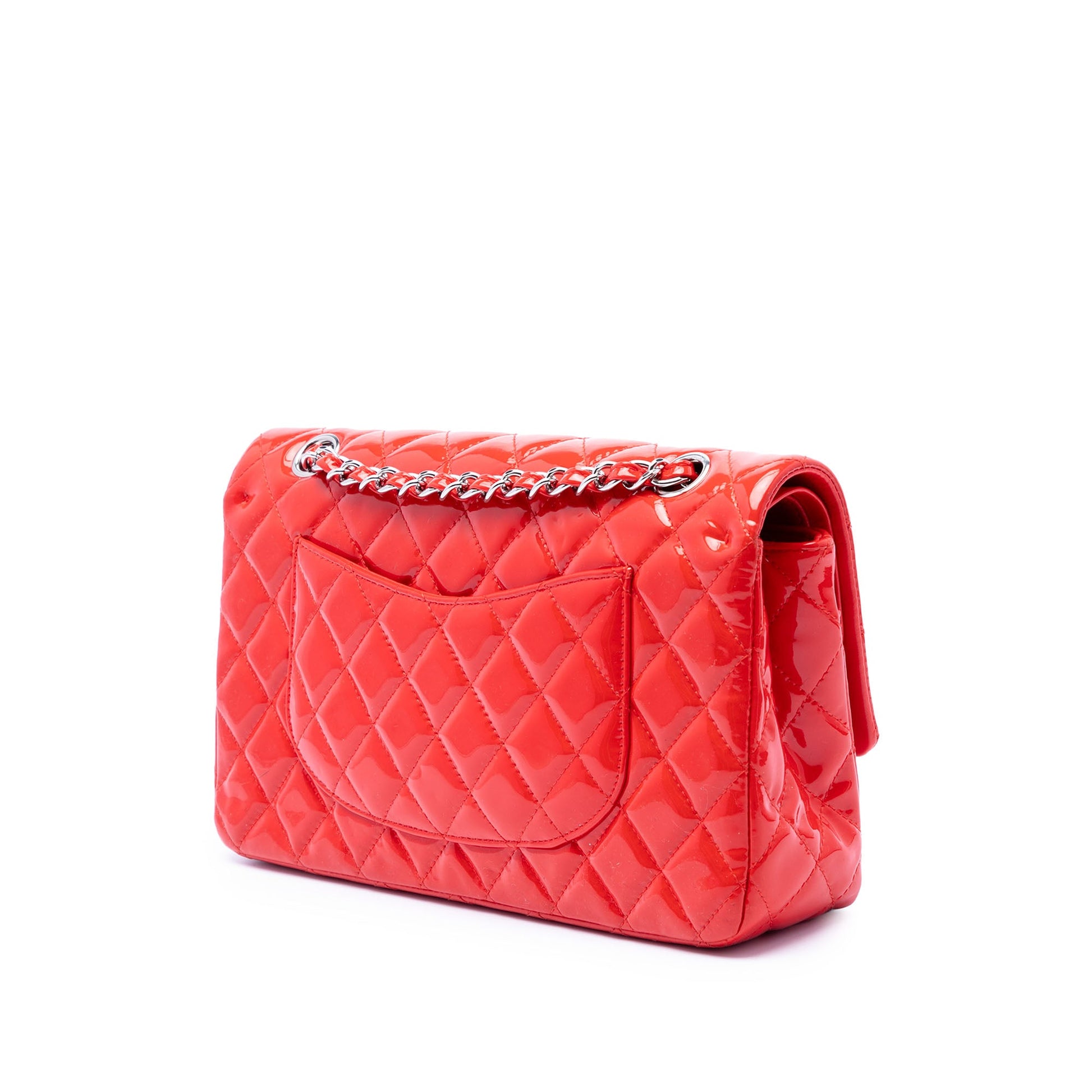 Chanel Medium Classic Patent Double Flap