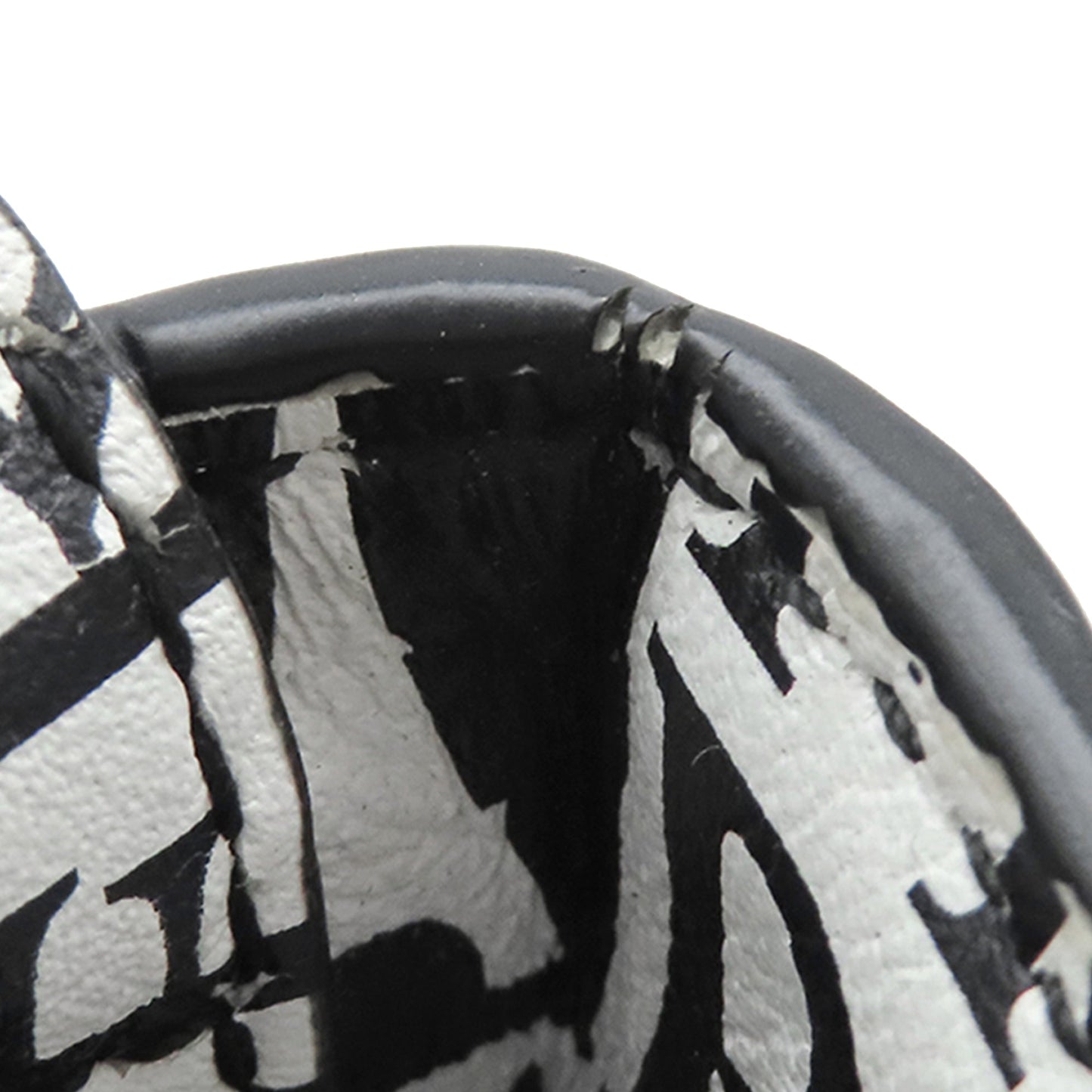 Balenciaga Mini Calfskin Bonjour Paris Shopping Phone Holder