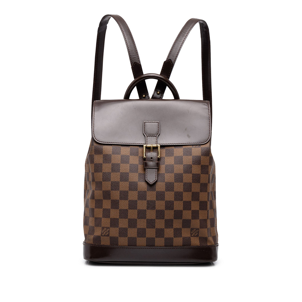 Louis Vuitton Damier Ebene Soho — Brown