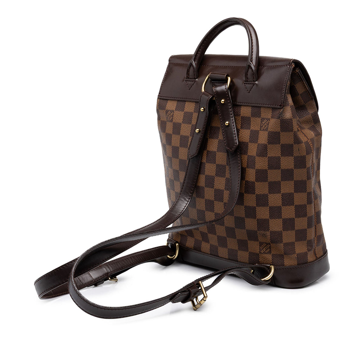 Louis Vuitton Damier Ebene Soho — Brown