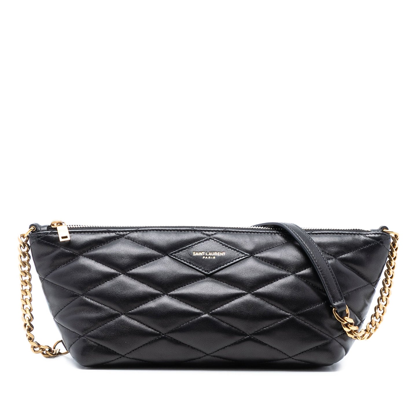 Mini Quilted Lambskin Sade Shoulder Bag
