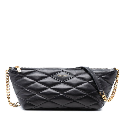 Mini Quilted Lambskin Sade Shoulder Bag