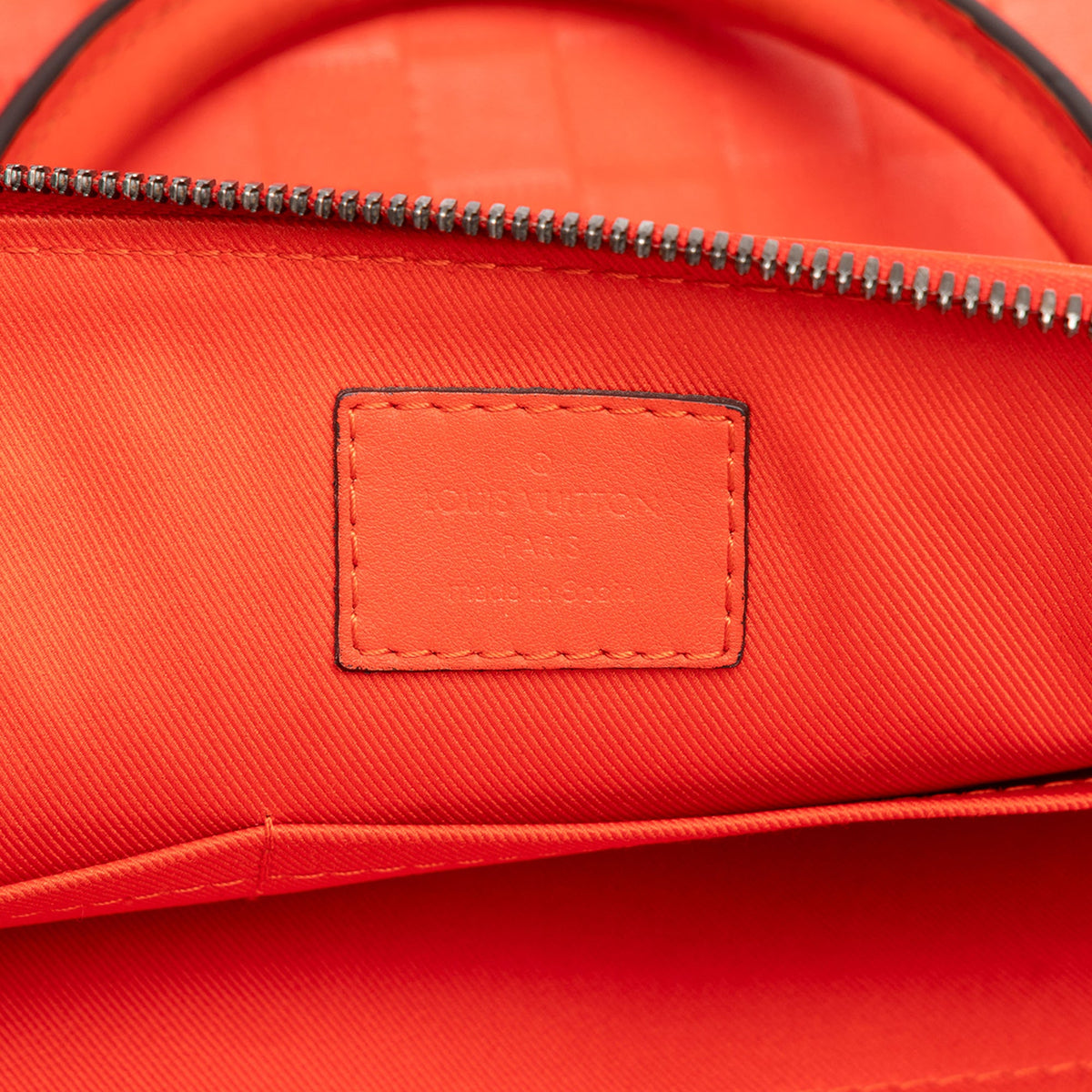 Louis Vuitton Damier Infini Porte Documents Jour — Orange