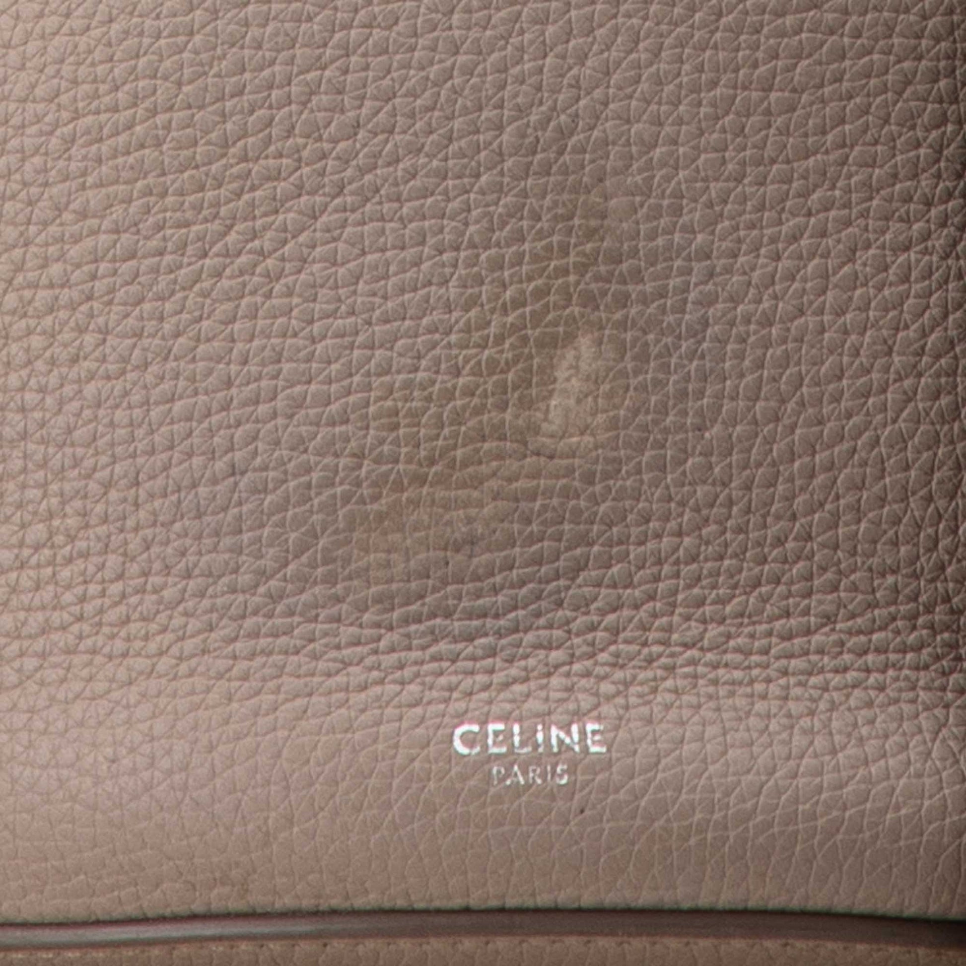 Celine Leather Big Bag Bucket