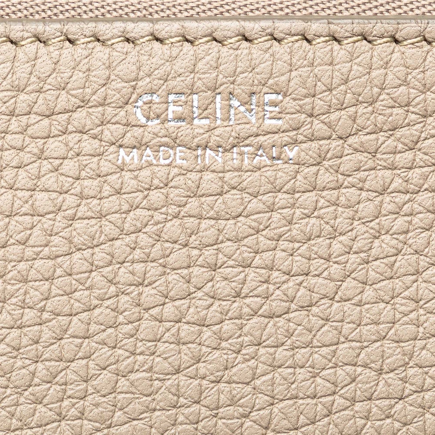 Celine Leather Big Bag Bucket