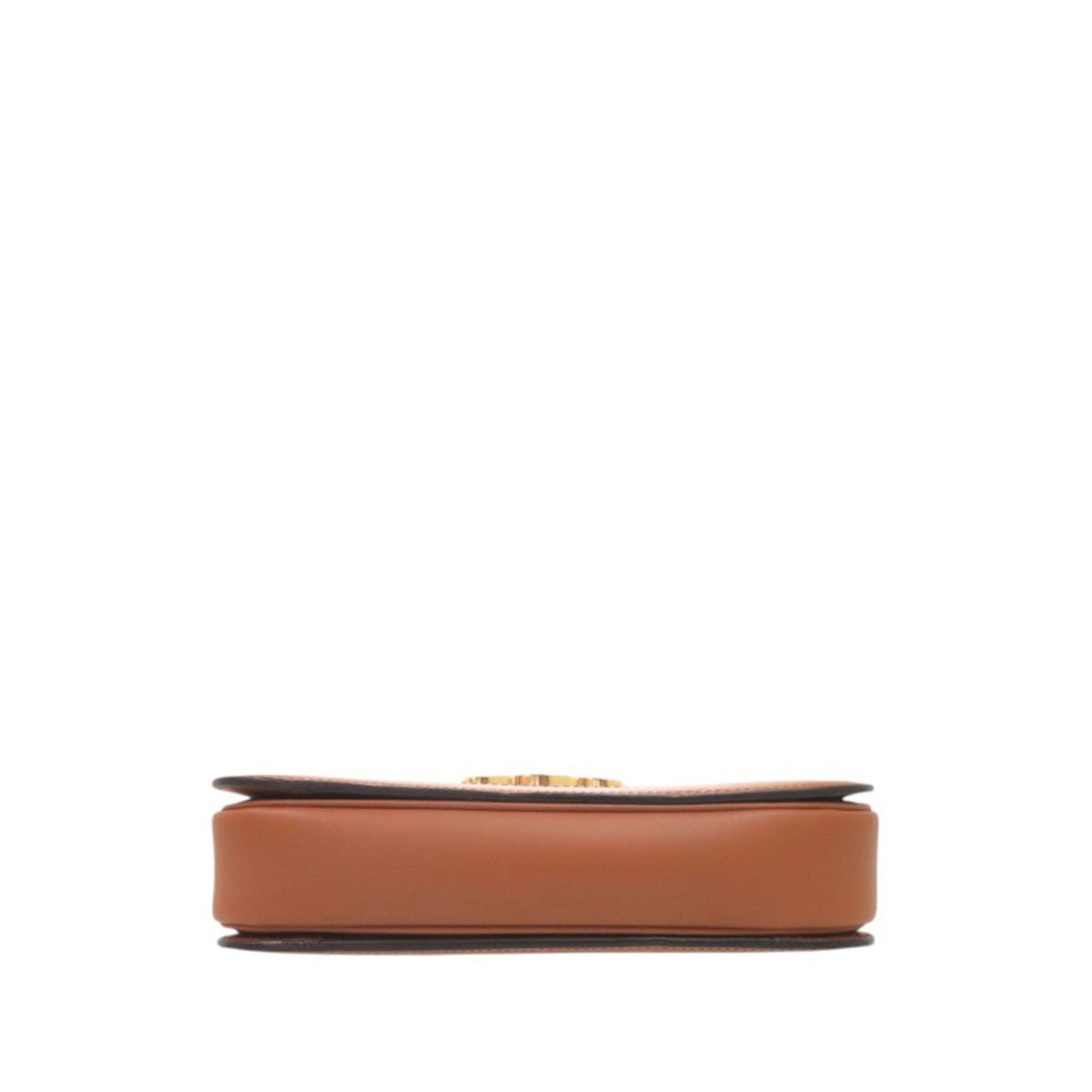 Celine Classique Canvas and Calfskin Triomphe Crossbody
