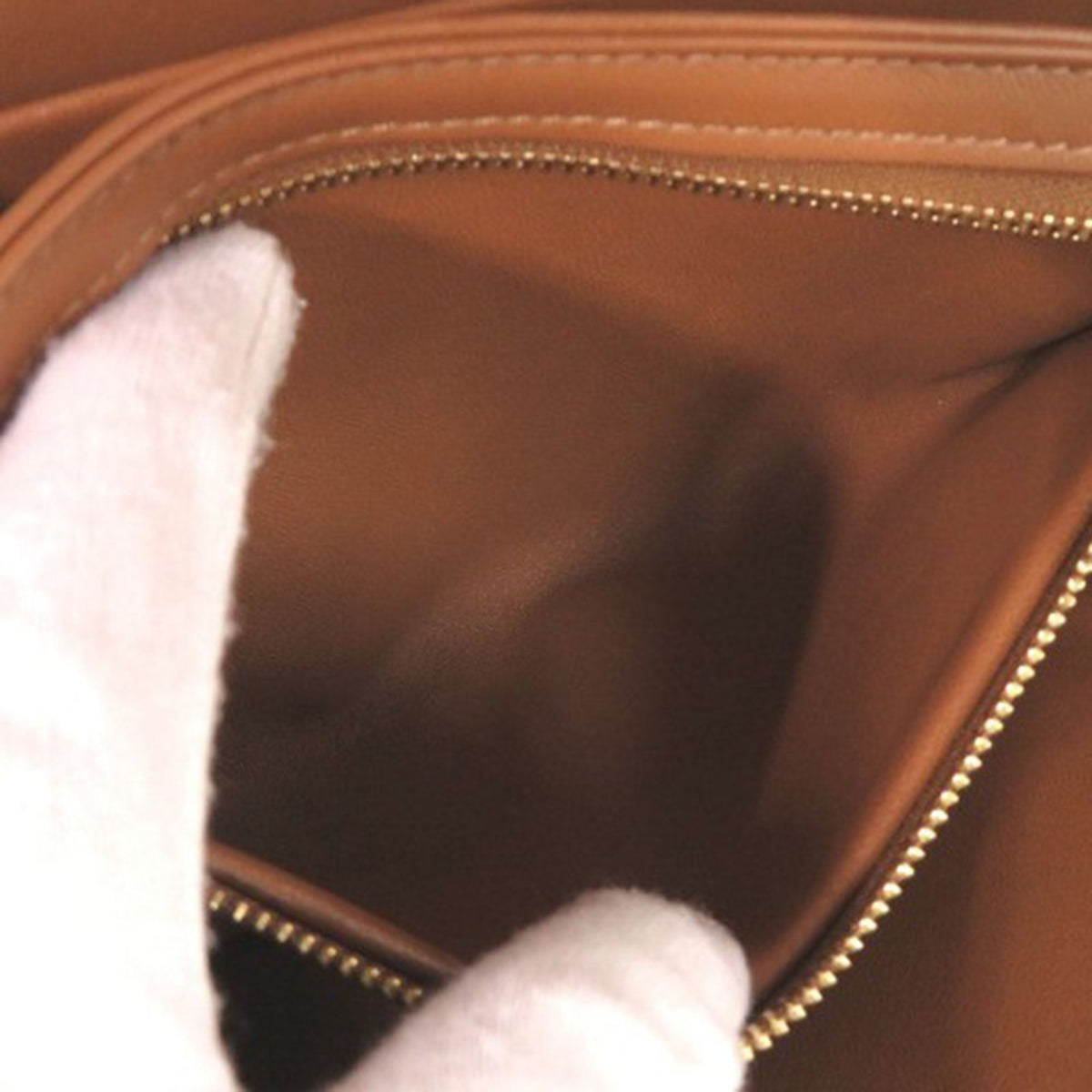 Celine Classique Canvas and Calfskin Triomphe Crossbody