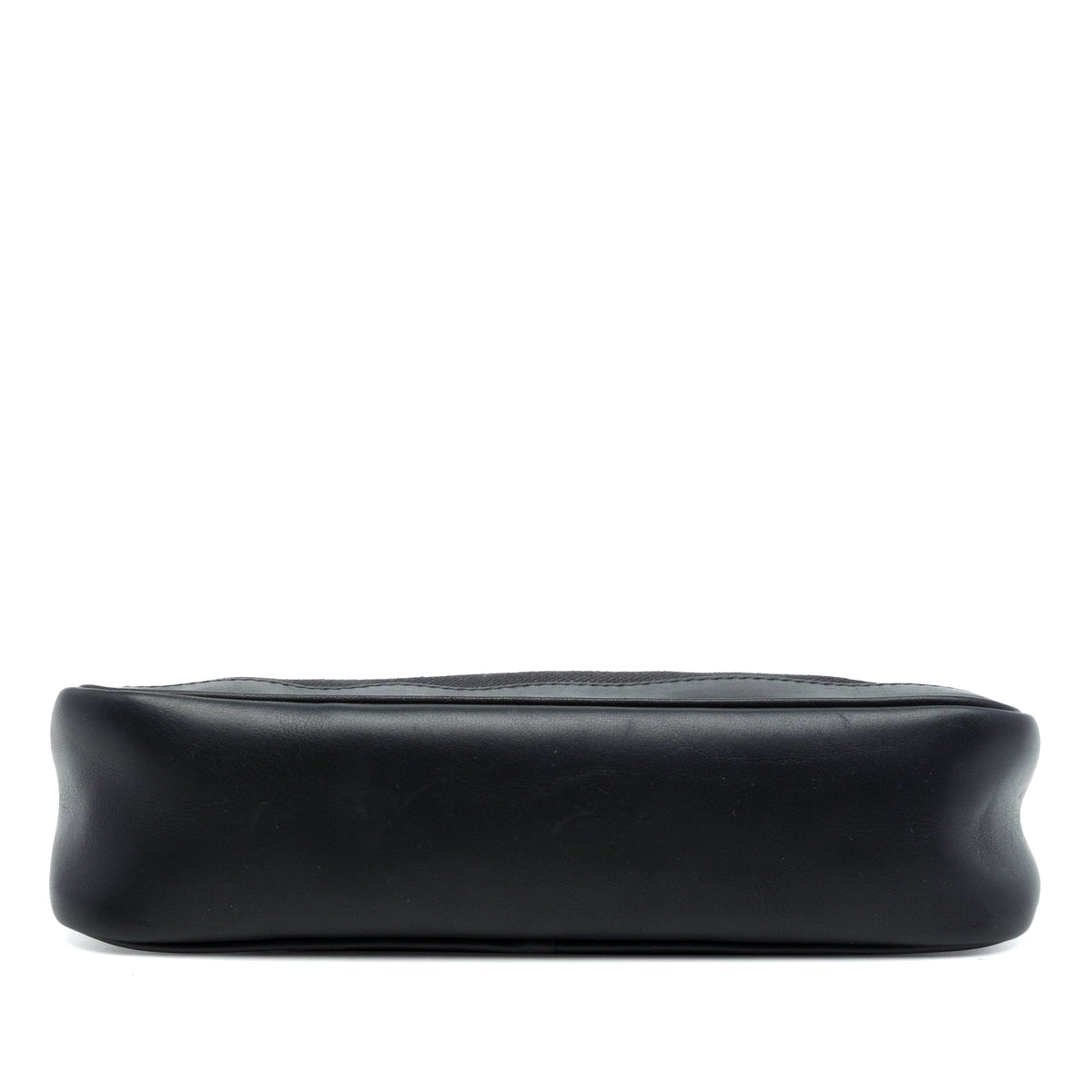 Gucci Denim Web Shoulder Bag — Black