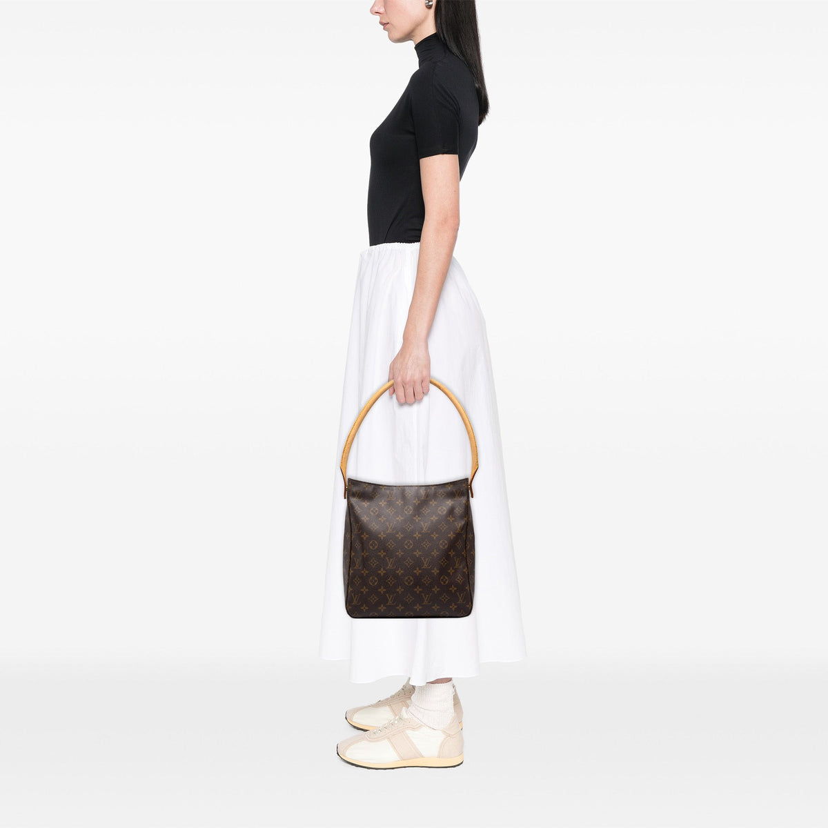 Louis Vuitton Monogram Looping GM — Brown