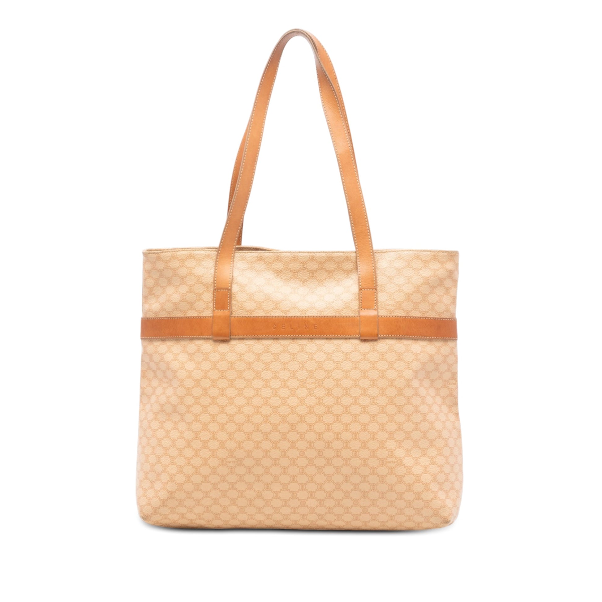 Celine Macadam Coated Canvas Tote
