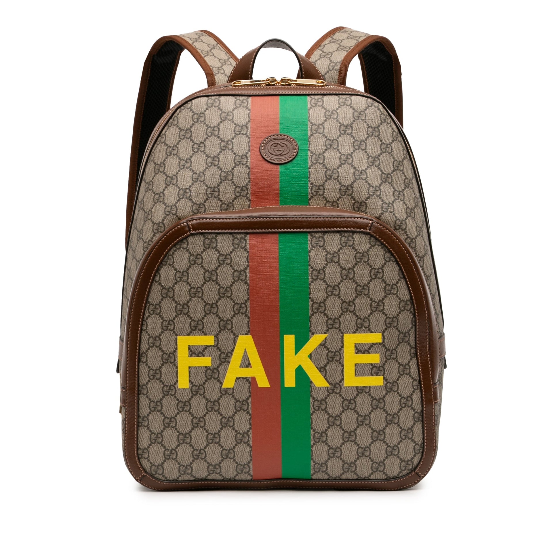Medium GG Supreme Fake Not Backpack