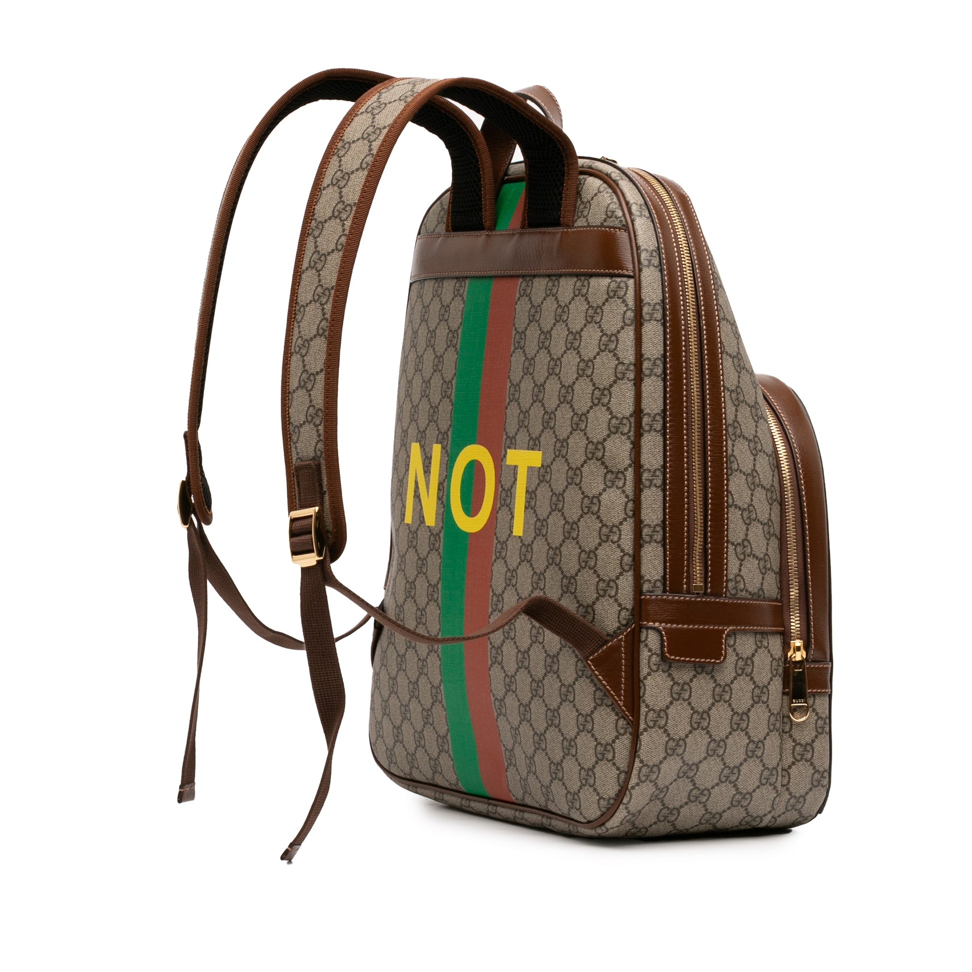 Medium GG Supreme Fake Not Backpack