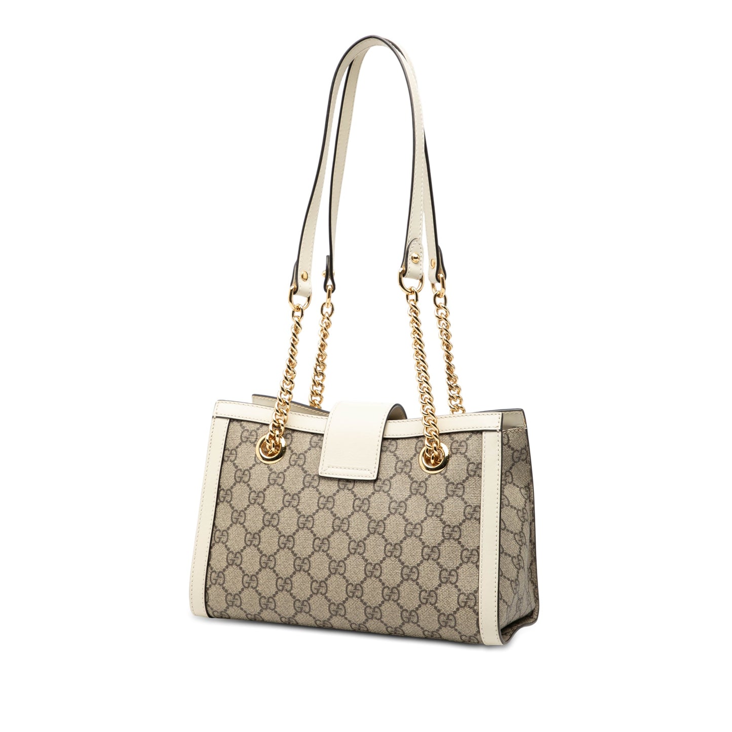 Gucci Small GG Supreme Padlock Tote