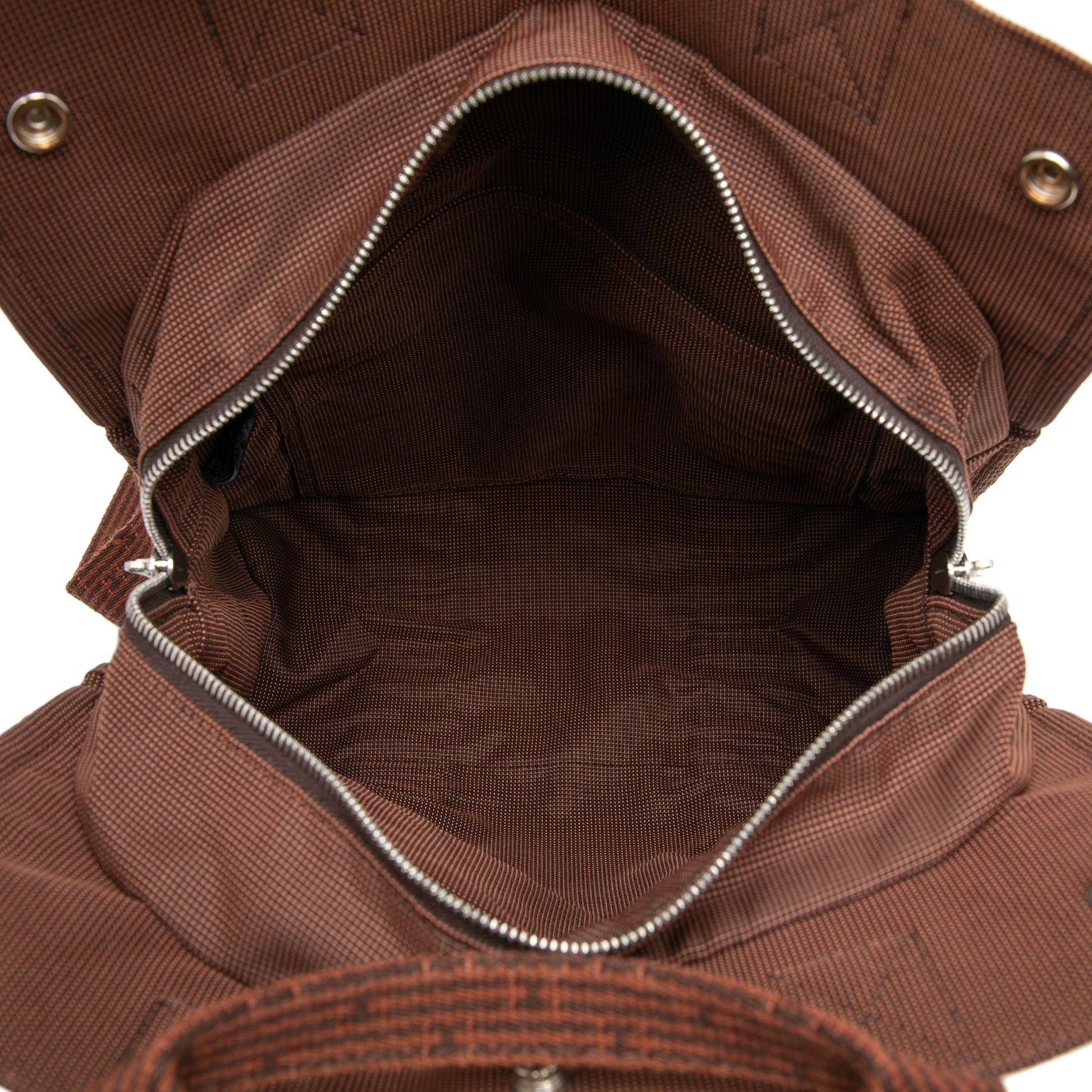 Hermès Canvas Herline Backpack MM