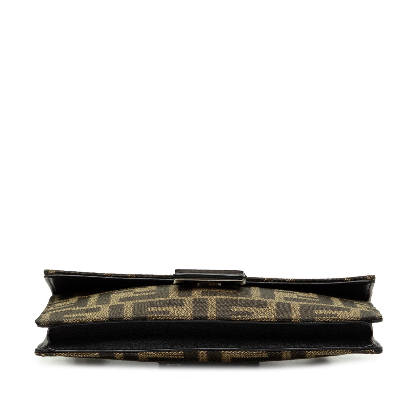Fendi Zucca Canvas Convertible Baguette Pouch