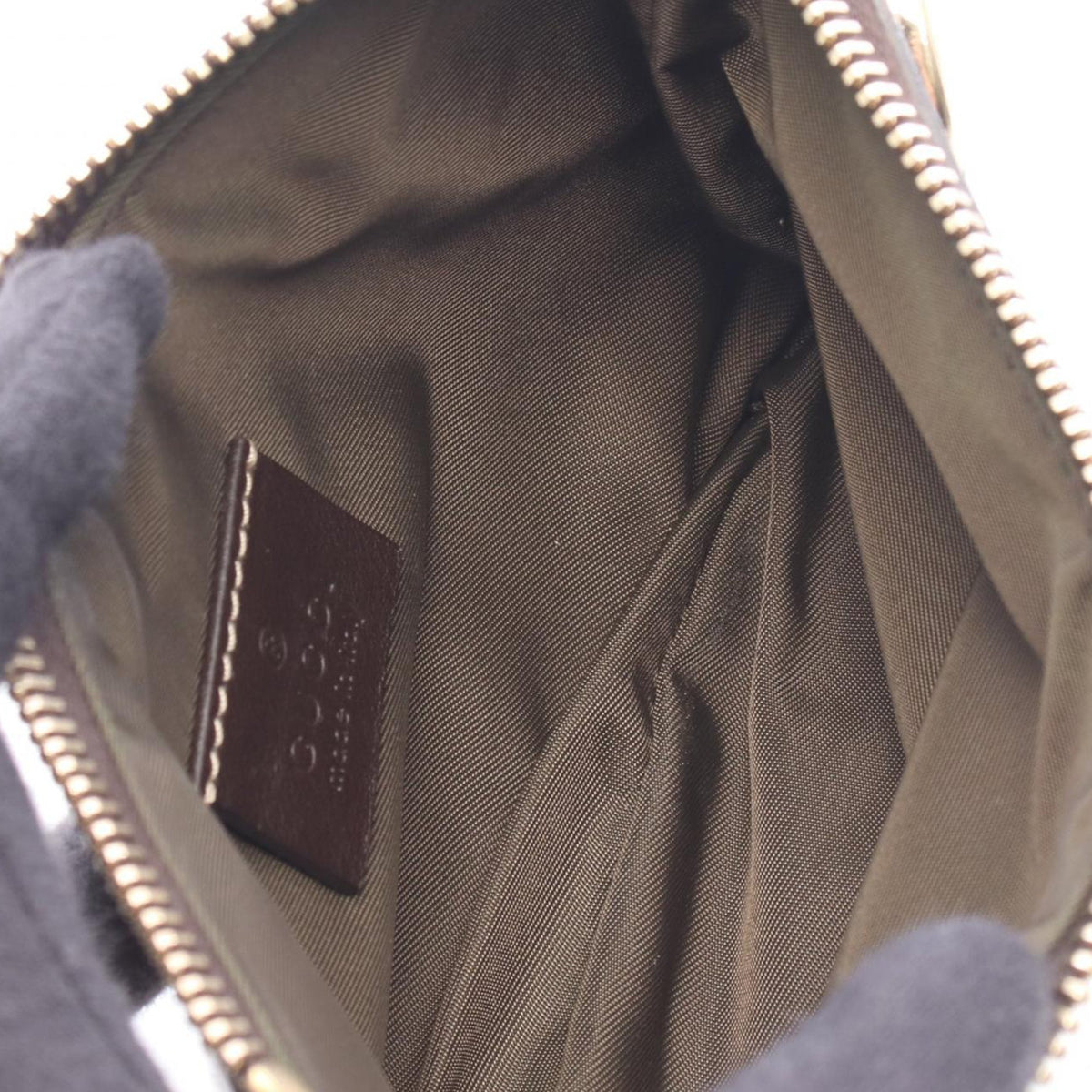 Gucci GG Canvas Crossbody — Beige