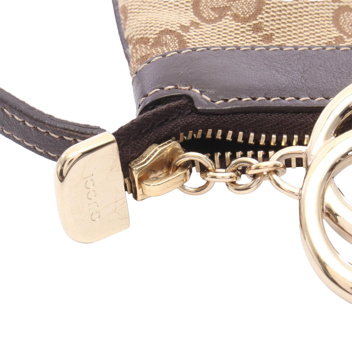 Gucci GG Canvas Crossbody — Beige