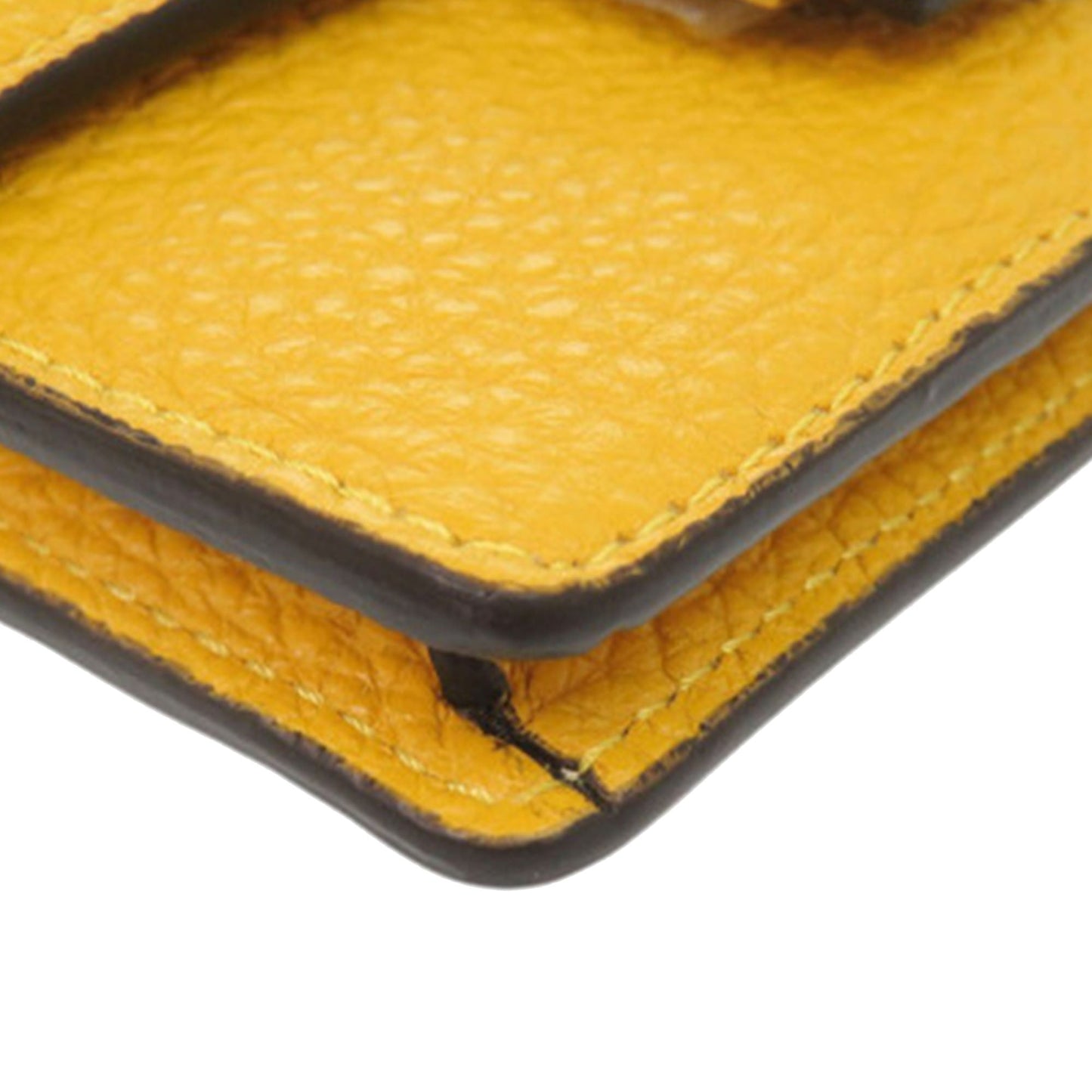 Fendi Micro Leather Flat Baguette Crossbody