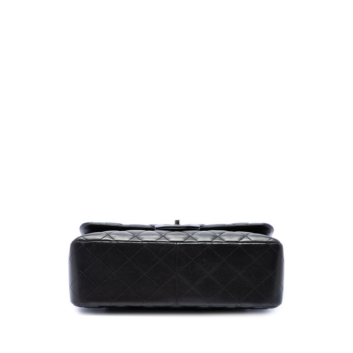 Chanel Jumbo Classic Lambskin Double Flap — Black