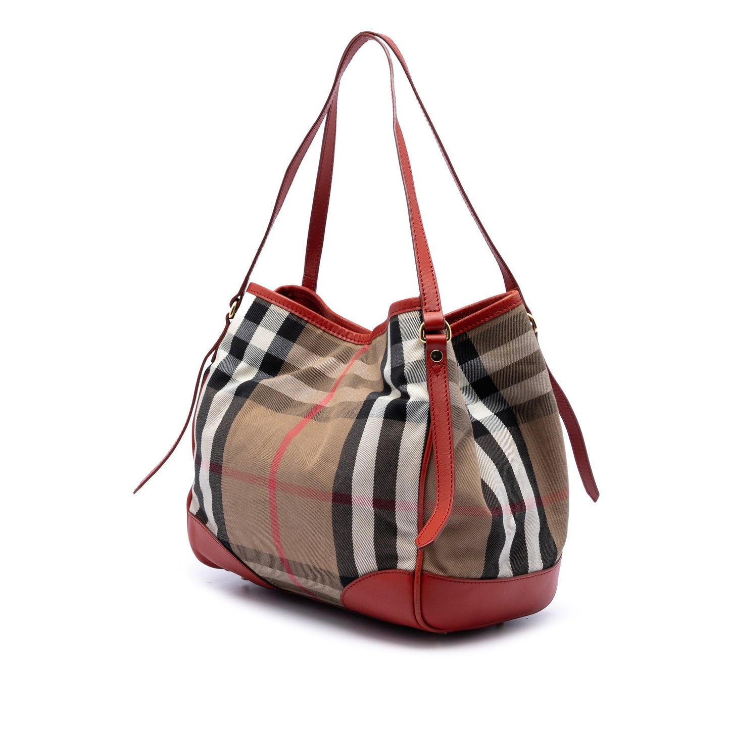 Small House Check Canvas Canterbury Tote