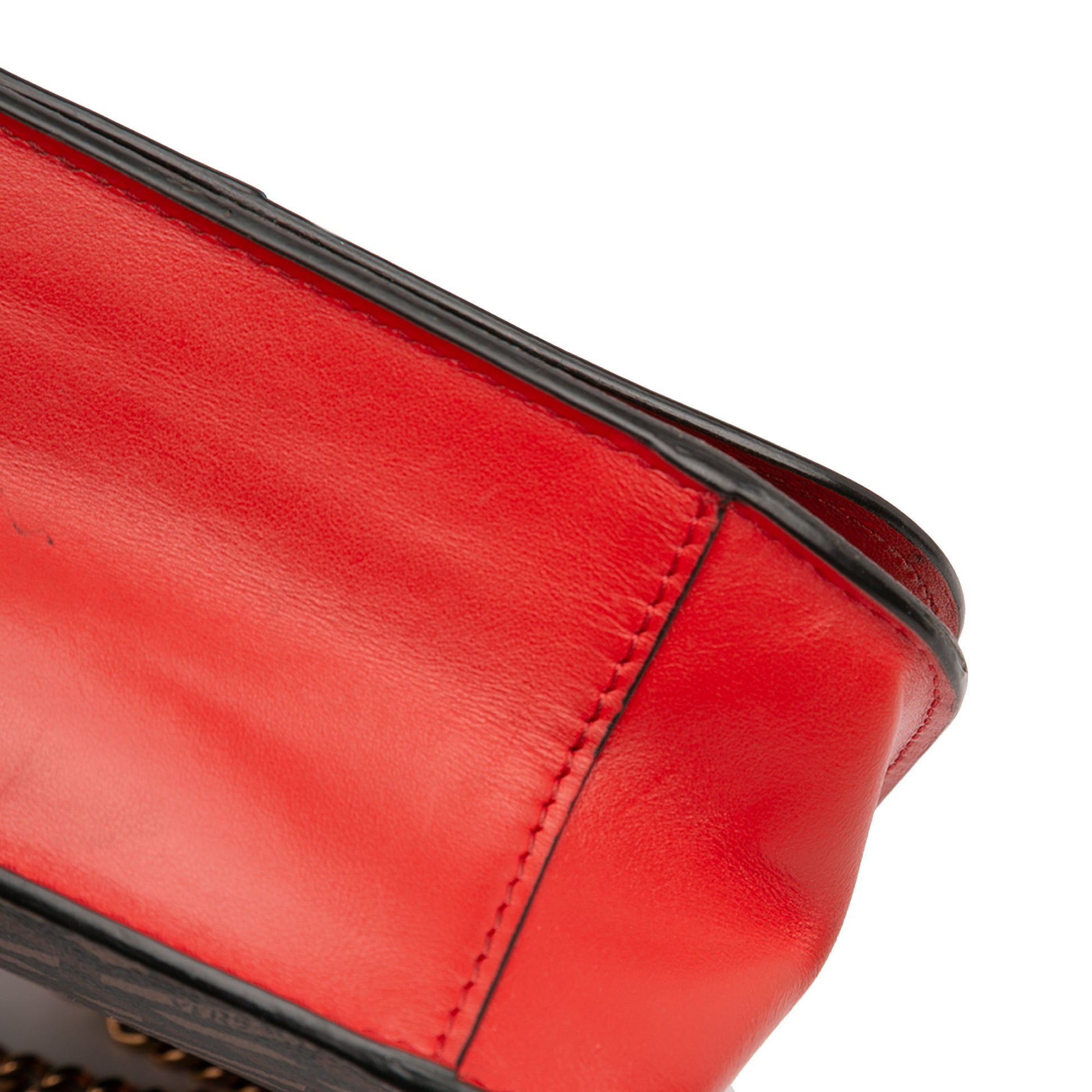 La Greca Coated Canvas Virtus Satchel