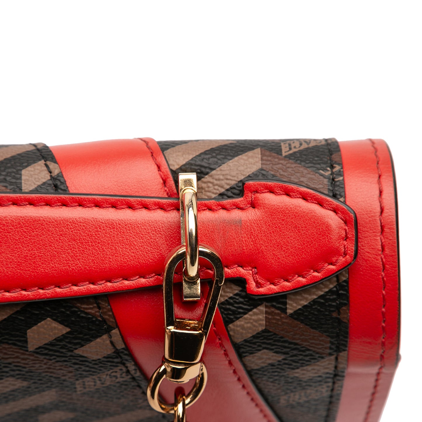 La Greca Coated Canvas Virtus Satchel