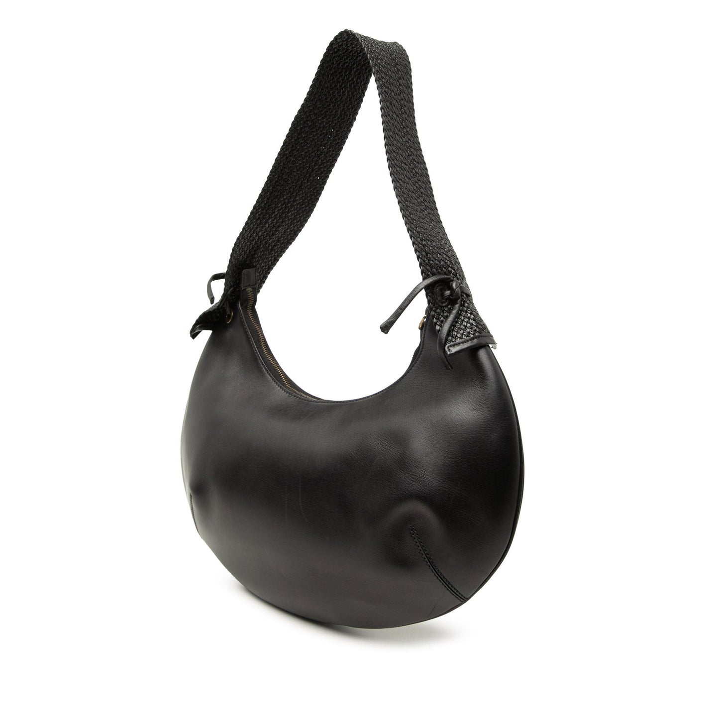 Gucci Calfskin Crescent Half Moon Hobo