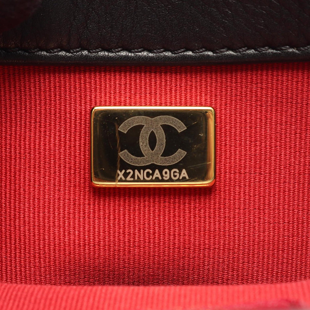 Chanel Mini Quilted Lambskin Flap Messenger Bag — Black