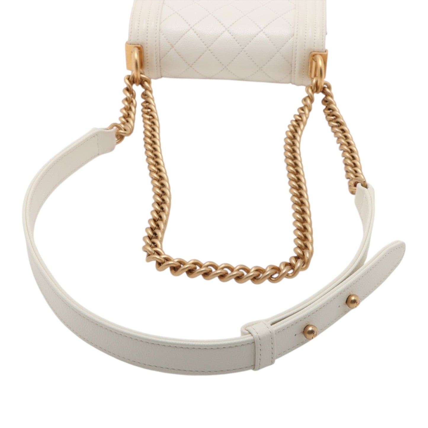 Chanel Mini Quilted Caviar Boy Flap