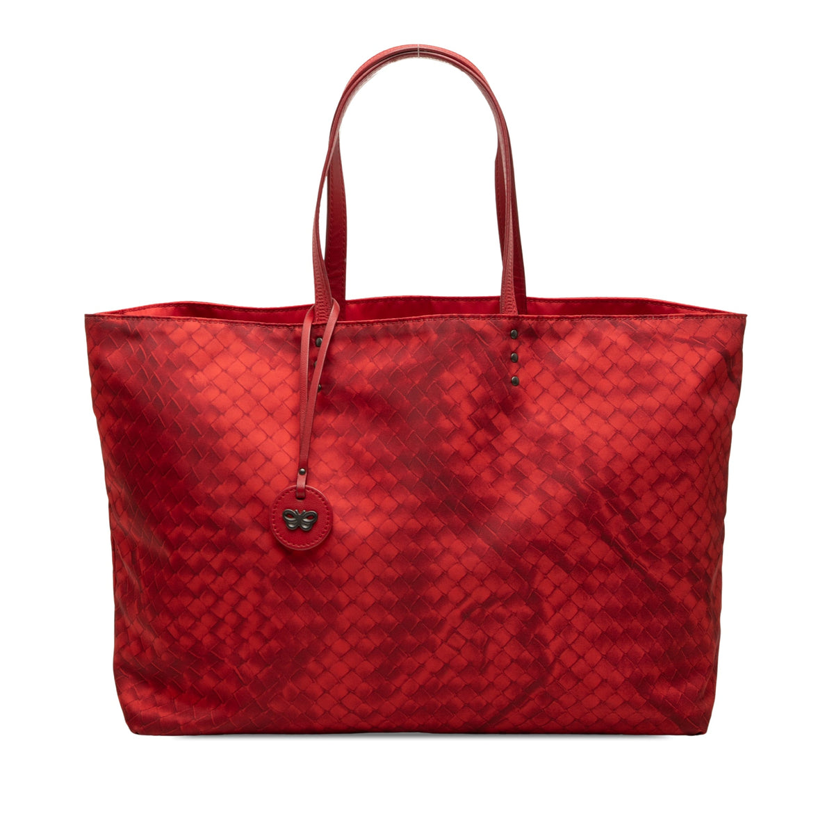 Bottega Veneta Nylon Intrecciolusion Tote