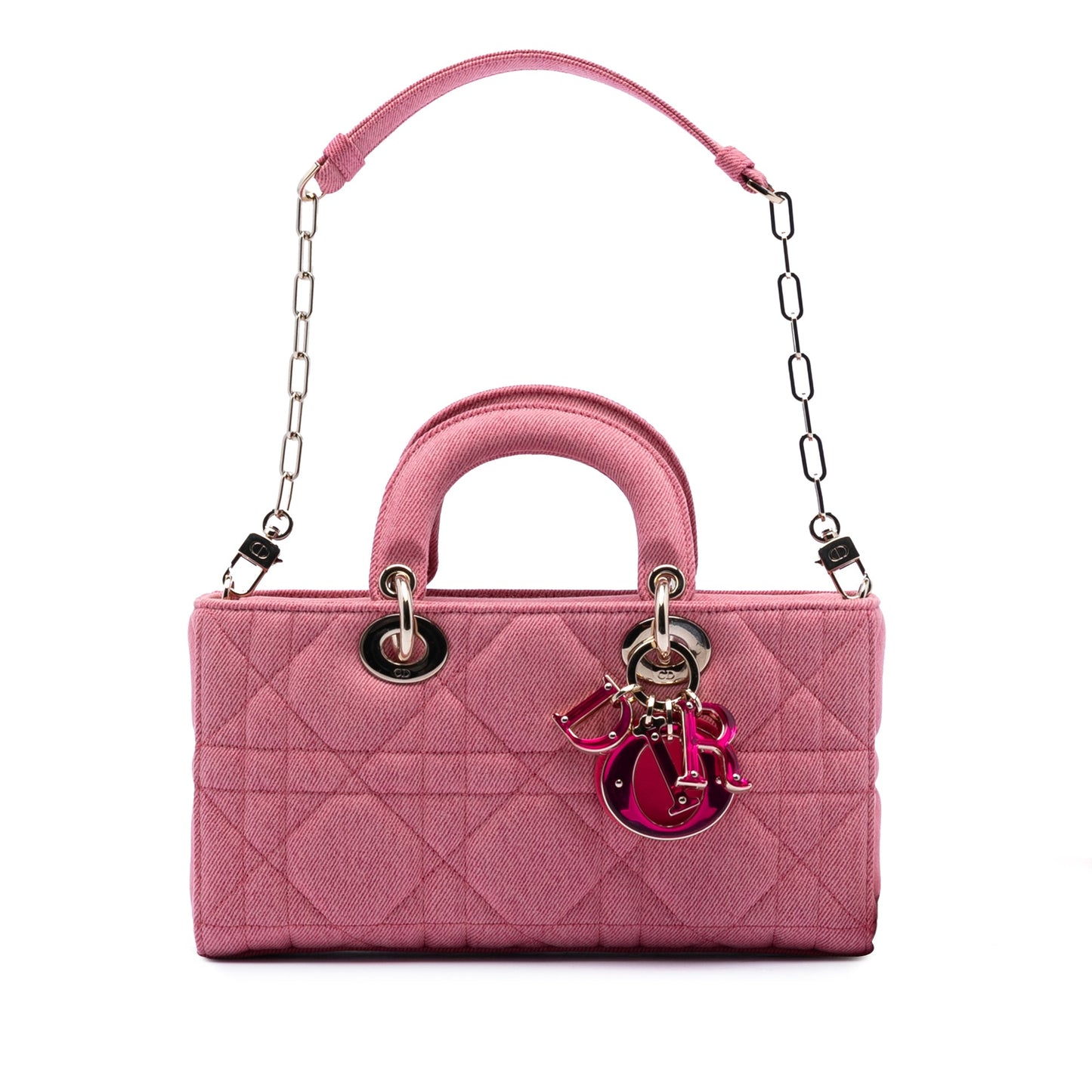 Dior Medium Denim Macrocannage Lady D Joy