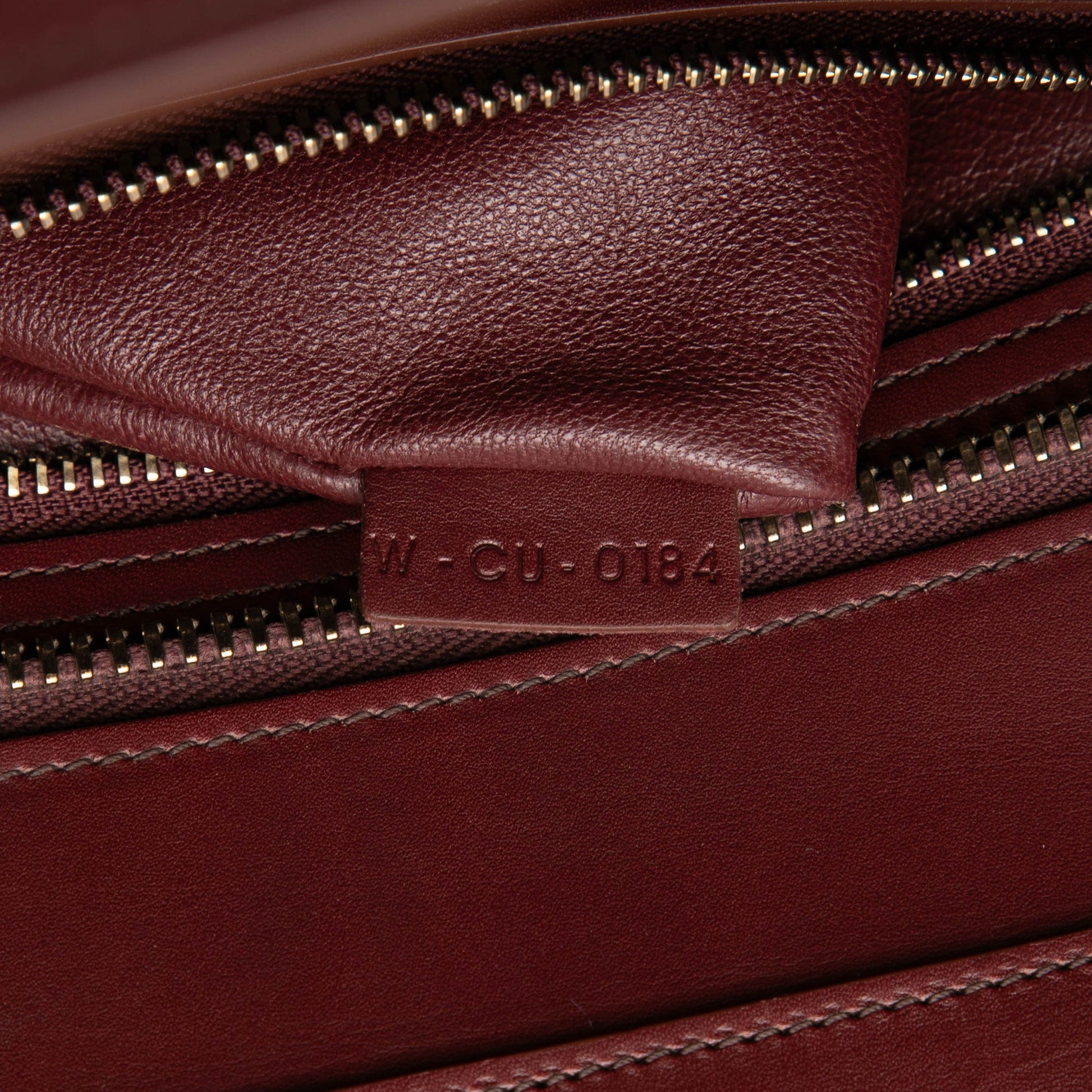 Celine Micro Bicolor Calfskin Luggage Tote