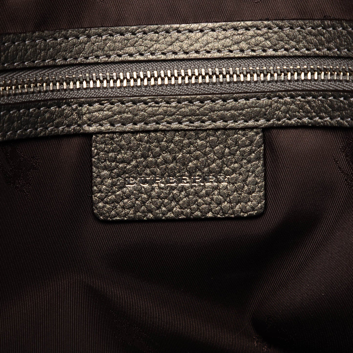 Burberry Nova Check and Leather Trimmed Canvas Tote