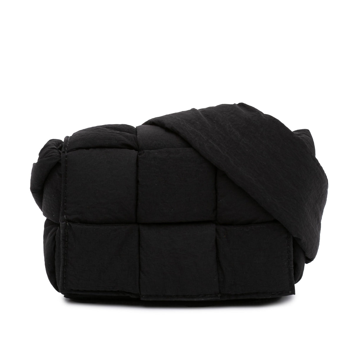 Bottega Veneta Candy Nylon Intrecciato Padded Tech Cassette Crossbody