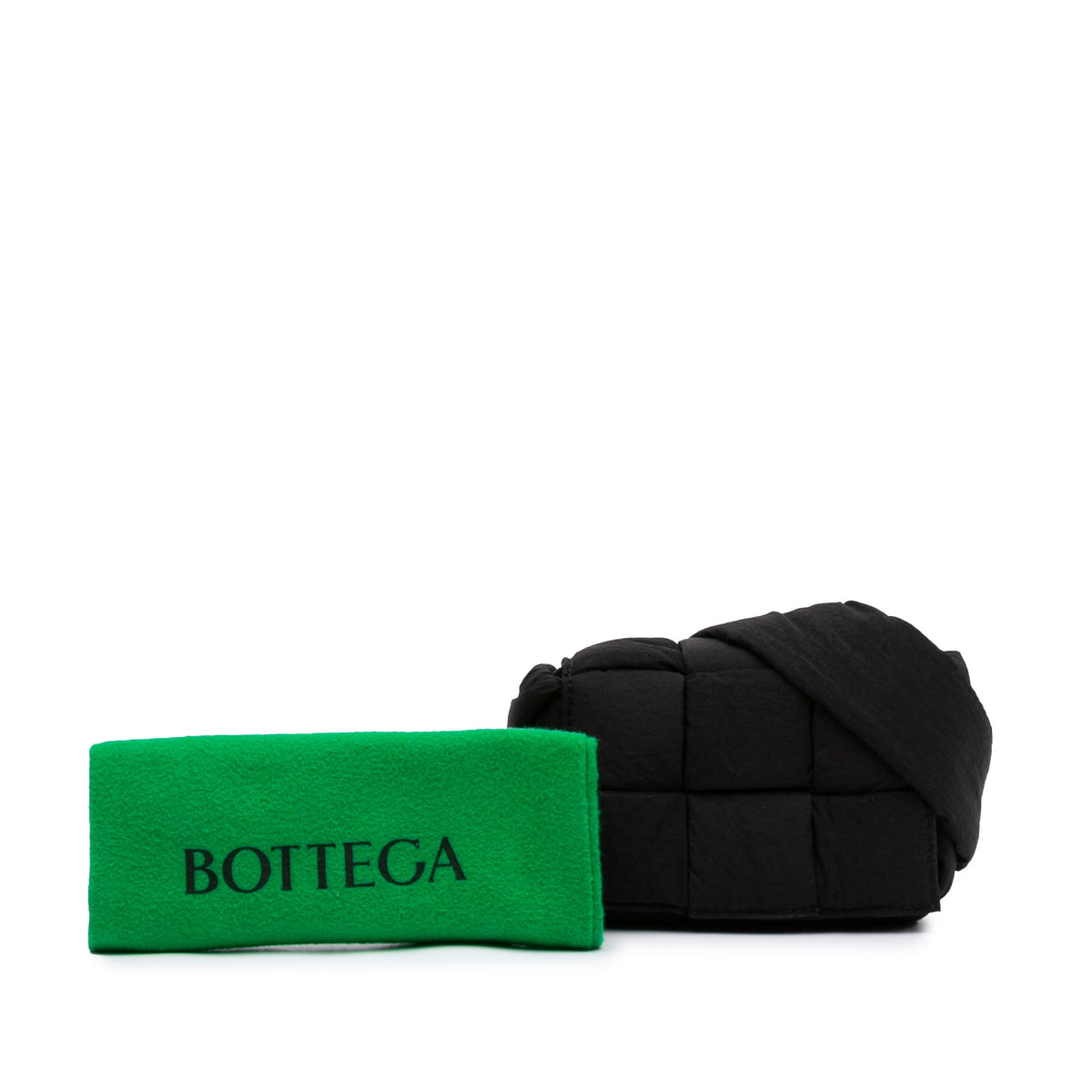 Bottega Veneta Candy Nylon Intrecciato Padded Tech Cassette Crossbody