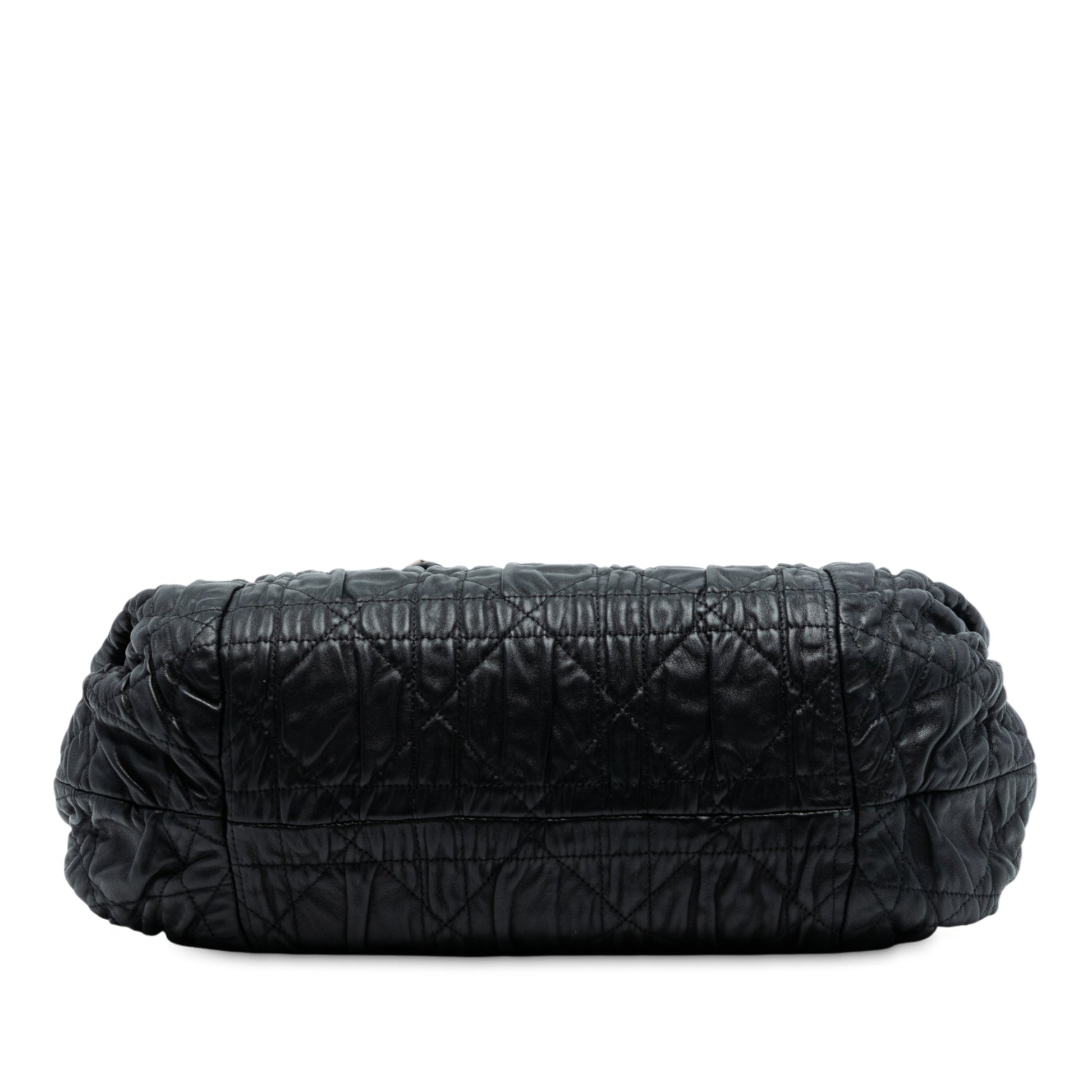 Dior Lambskin Cannage Gaufre Delices Shoulder Bag
