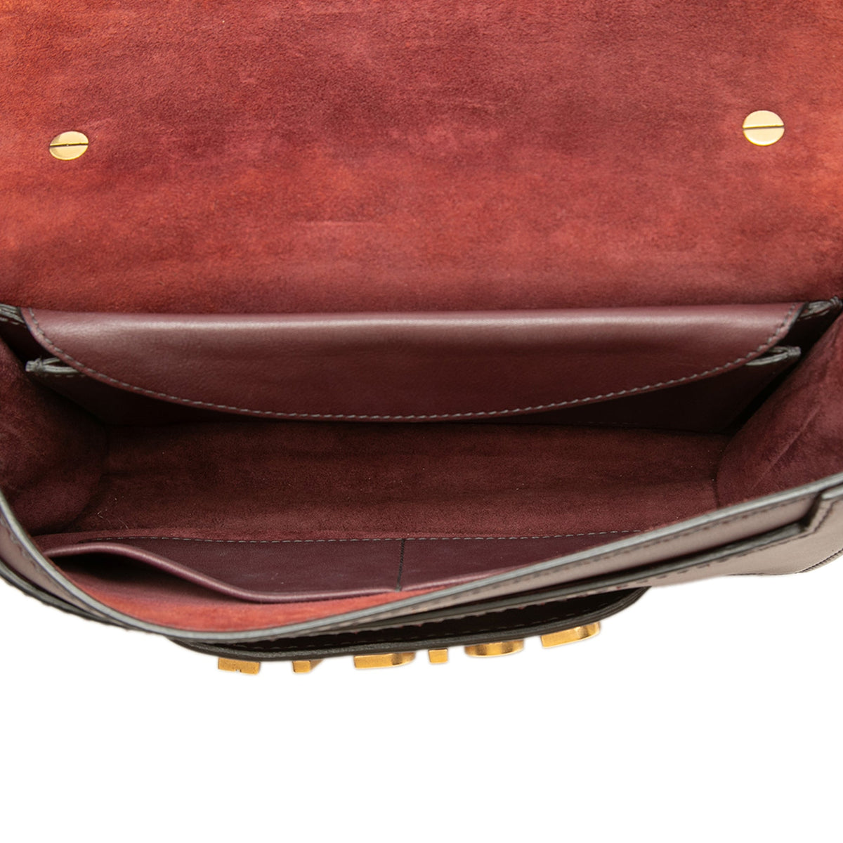 Dior Medium Calfskin J'Adior Leather Chain Flap — Red