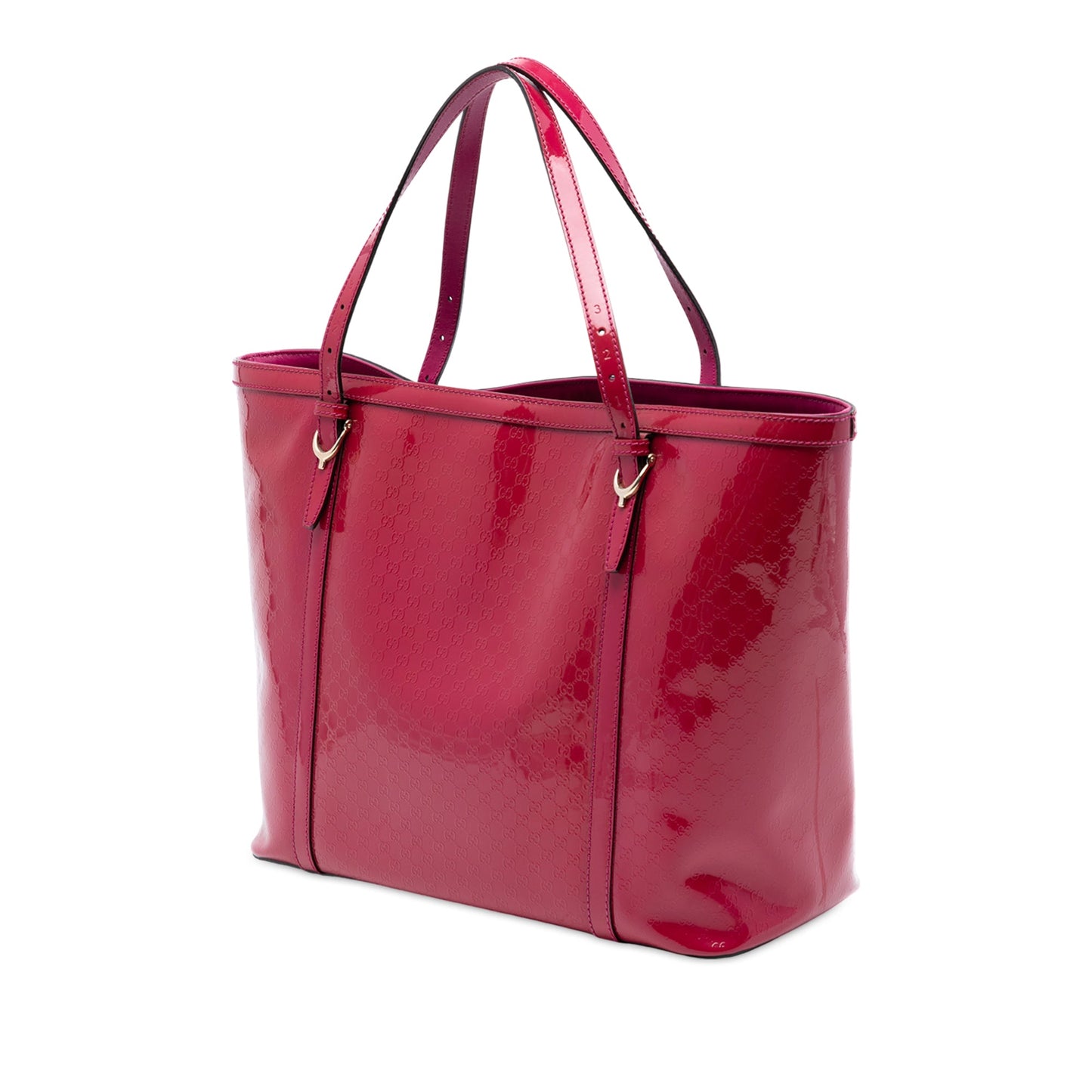 Gucci Patent Microguccissima Nice Tote