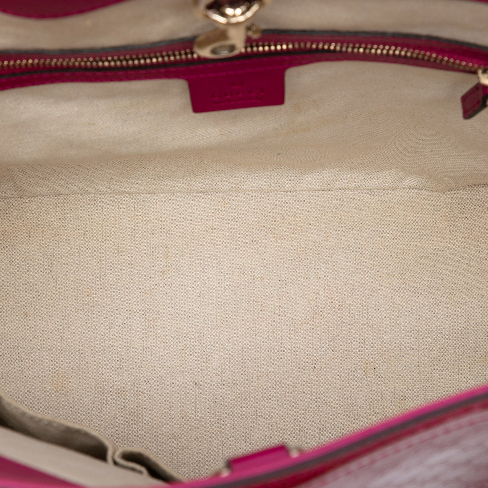 Gucci Patent Microguccissima Nice Tote