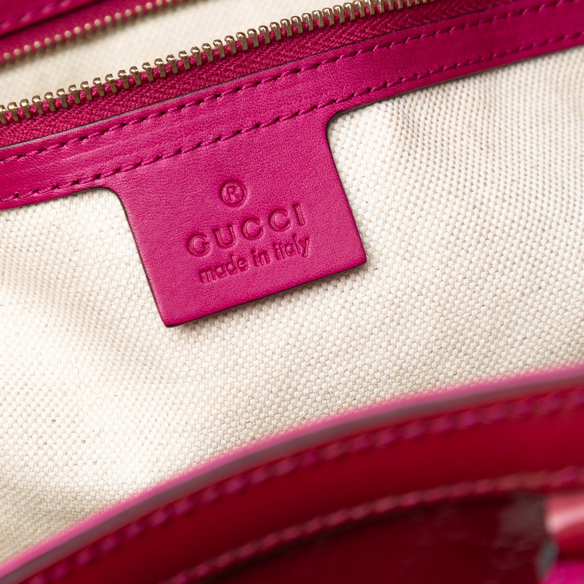Gucci Patent Microguccissima Nice Tote