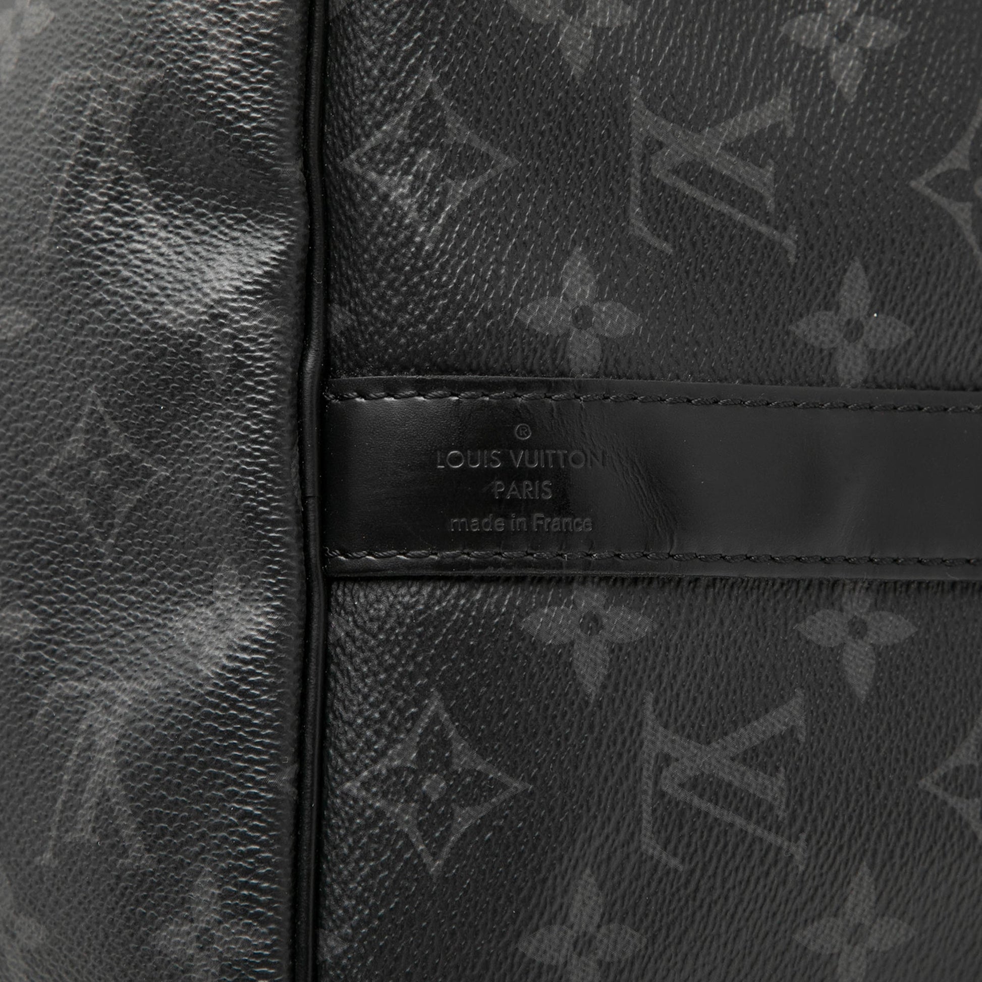 Louis Vuitton Monogram Eclipse Keepall Bandouliere 45