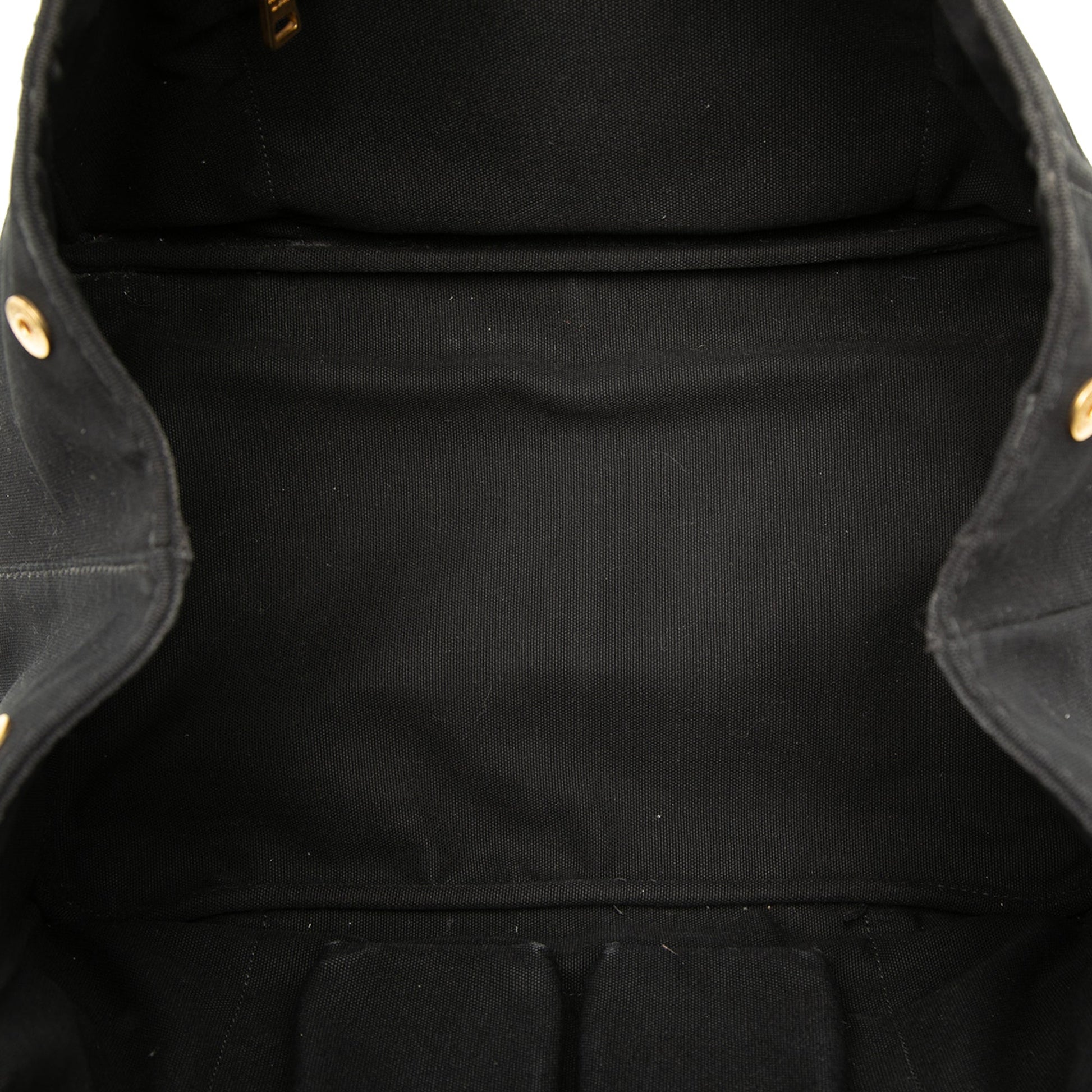 Prada Large Canvas Canapa Logo Satchel